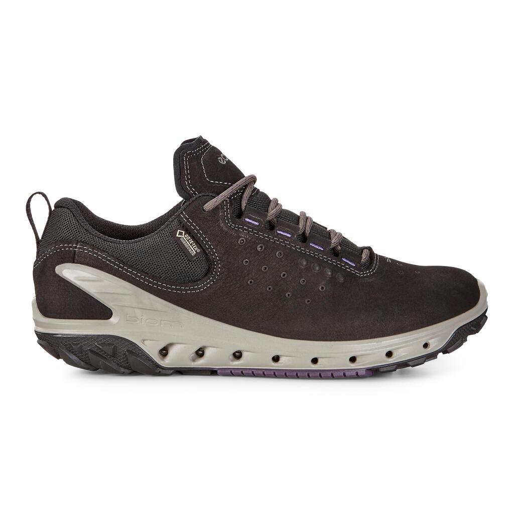 Baskets Ecco Biom Venture Gtx Tie Femme Noir 5809-FZDSU